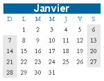 Calendrier Comptable